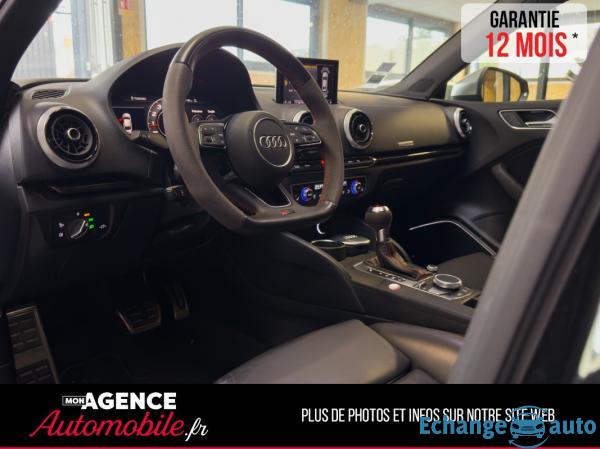 Audi RS3 LIMOUSINE 8V2 2.5 TFSI 400 DAZA SANS FAP / SUIVI COMPLET AUDI / VEHICULE FRANCAIS