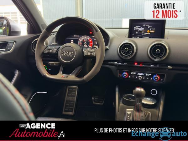 Audi RS3 LIMOUSINE 8V2 2.5 TFSI 400 DAZA SANS FAP / SUIVI COMPLET AUDI / VEHICULE FRANCAIS