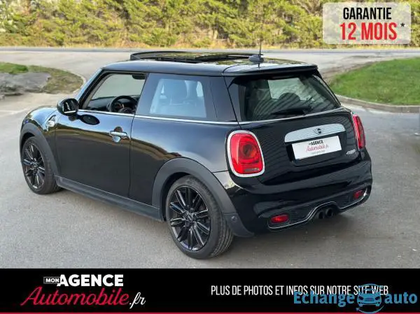 Mini COOPER S 2.0 192ch *Toit Ouvrant*Sellerie Cuir*Sièges Chauffants / GARANTIE 12 MOIS