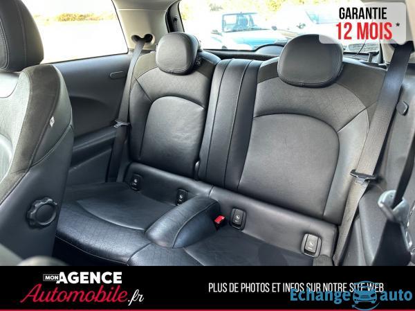 Mini COOPER S 2.0 192ch *Toit Ouvrant*Sellerie Cuir*Sièges Chauffants / GARANTIE 12 MOIS