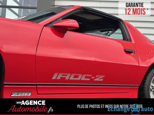 Chevrolet Camaro IROC Z28 5.0 V8 190ch T-TOP / GARANTIE 12 MOIS
