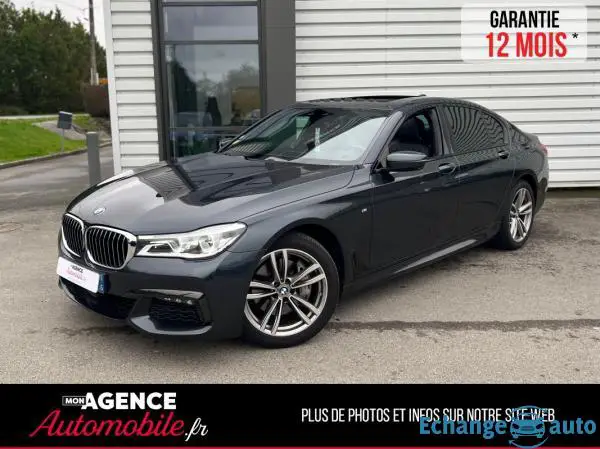 BMW Série 7 3.0 Da 265 Ch - Pack M Sport - Toit Ouvrant / GARANTIE 12 MOIS