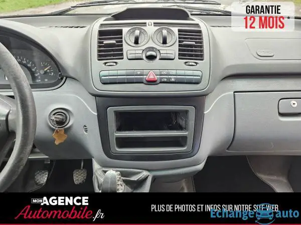 Mercedes VITO FOURGON LONG 115 CDI 2.1 150CH PACK CLIM 3 PLACES BVM6