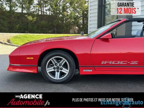 Chevrolet Camaro IROC Z28 5.0 V8 LG4 T-TOP / GARANTIE 12 MOIS
