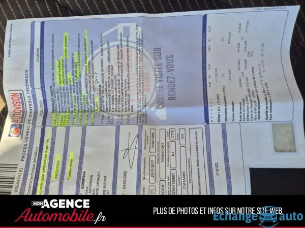 Volkswagen Transporter 2.4d Fourgon 'Pas De CT'