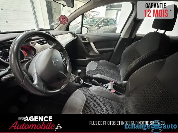 Citroën C3 1.4 HDI 70 PHASE 2 PACK CLIM GARANTIE 12 MOIS