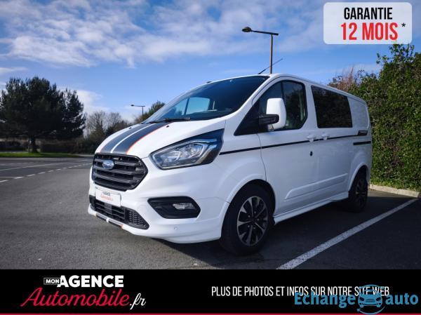 Ford Transit Custom CABINE APPROFONDIE L1H1 2.0 TDCI 170 BVA "Prix TTC" / Garantie 12 Mois