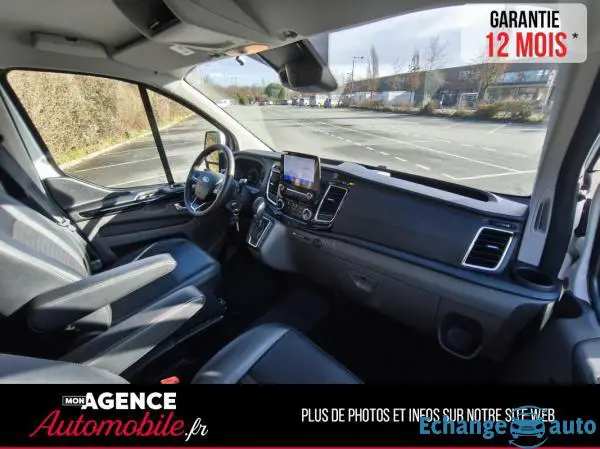 Ford Transit Custom CABINE APPROFONDIE L1H1 2.0 TDCI 170 BVA "Prix TTC" / Garantie 12 Mois
