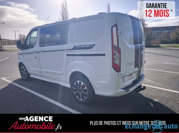 Ford Transit Custom CABINE APPROFONDIE L1H1 2.0 TDCI 170 BVA "Prix TTC" / Garantie 12 Mois