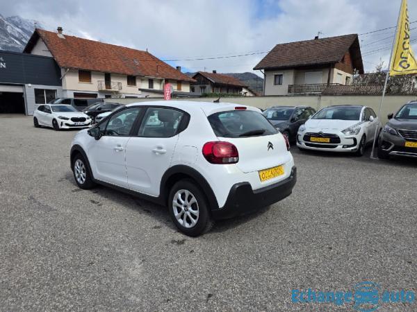 CITROEN C3 SOCIETE BLUEHDI 100cv FEEL NAV garanti
