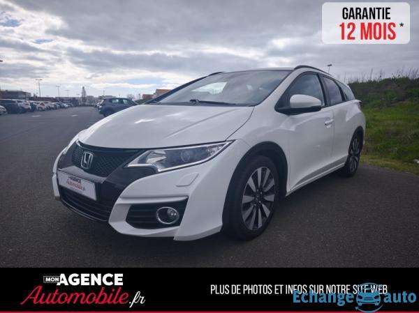 Honda Civic Tourer 1.6 I-DTEC 120 EXECUTIVE NAVI / Garantie 12 Mois