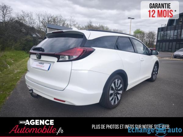 Honda Civic Tourer 1.6 I-DTEC 120 EXECUTIVE NAVI / Garantie 12 Mois