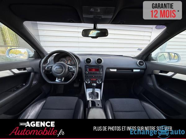 Audi A3 Phase 2 Sportback 1.4TFSi S-Tronic 125 Ch BOITE AUTO S LINE / GARANTIE 12 MOIS