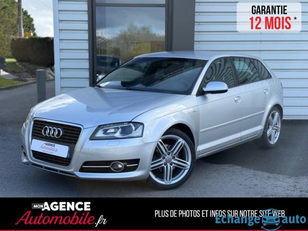 Audi A3 Phase 2 Sportback 1.4TFSi S-Tronic 125 Ch BOITE AUTO S LINE / GARANTIE 12 MOIS
