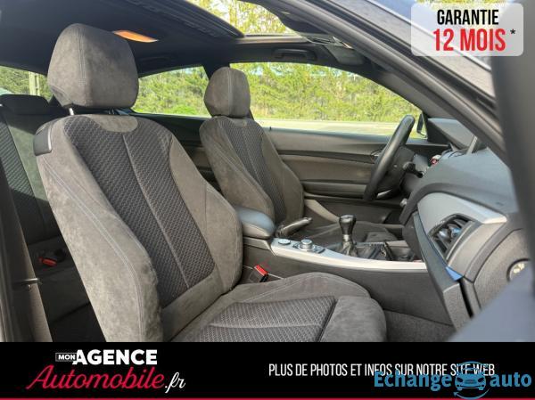 BMW SERIE 1 125i 2.0i 218 Ch PACK M *Alcantara*Toit Ouvrant*HISTORIQUE COMPLET / GARANTIE 12 MOIS