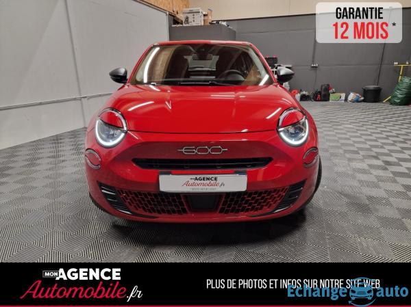 Fiat 600 HYBRID EDCT6 1.2 110 CH Pop T-Gen / Garantie 8 Ans Constructeur