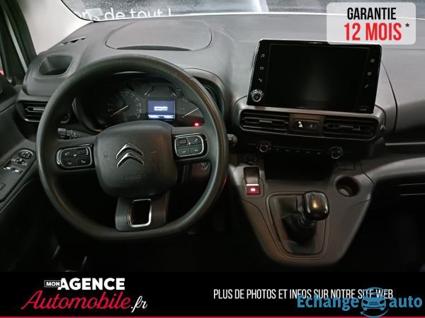 Citroën BERLINGO XL 100CV TVA DEDUCTIBLE PREMIERE MAIN