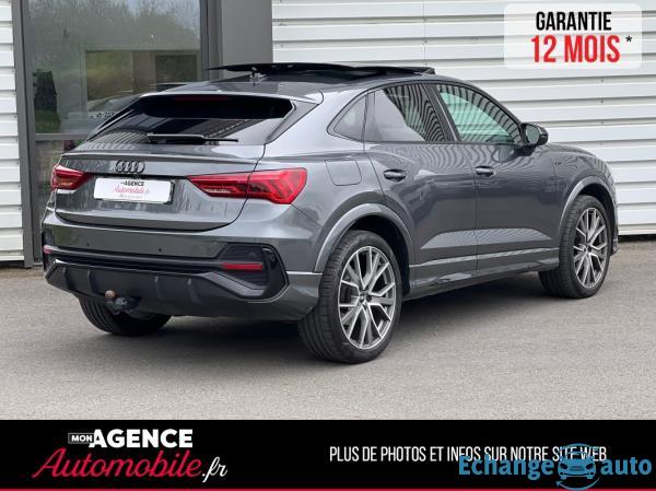 Audi Q3 Sportback 40 2.0 TDI 190 Ch Quattro S Tronic7 *Historique Complet *Attelage  / GARANTIE 12 M