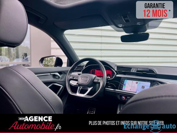 Audi Q3 Sportback 40 2.0 TDI 190 Ch Quattro S Tronic7 *Historique Complet *Attelage  / GARANTIE 12 M