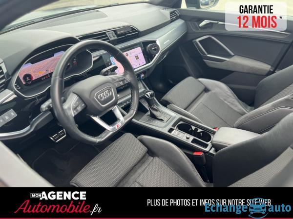 Audi Q3 Sportback 40 2.0 TDI 190 Ch Quattro S Tronic7 *Historique Complet *Attelage  / GARANTIE 12 M
