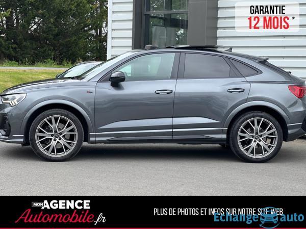 Audi Q3 Sportback 40 2.0 TDI 190 Ch Quattro S Tronic7 *Historique Complet *Attelage  / GARANTIE 12 M