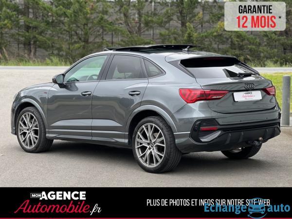 Audi Q3 Sportback 40 2.0 TDI 190 Ch Quattro S Tronic7 *Historique Complet *Attelage  / GARANTIE 12 M