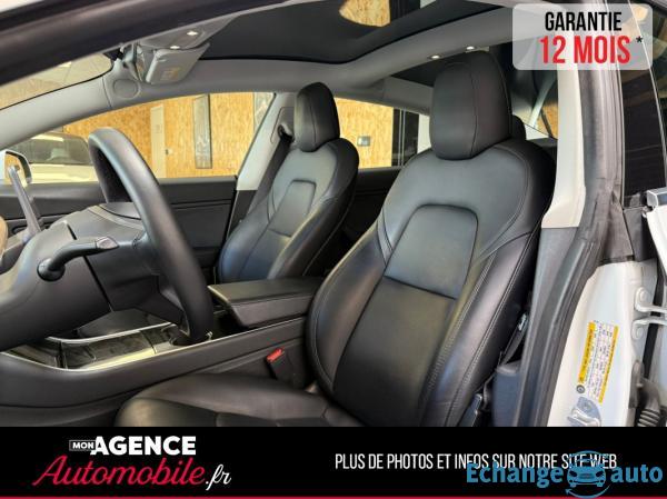 Tesla MODEL 3 PHASE 2 LONG RANGE AWD 461 SOH 100% / TOIT PANORAMIQUE / AUTOPILOTE / GARANTIE TESLA