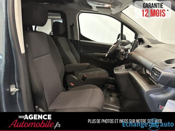 Peugeot PARTNER 1.5 130CV EAT8 CABINE APPRONFONDIE TVA RECUPERABLE