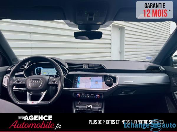 Audi Q3 Sportback 40 2.0 TDI 190 Ch Quattro S Tronic7 *Historique Complet *Attelage  / GARANTIE 12 M