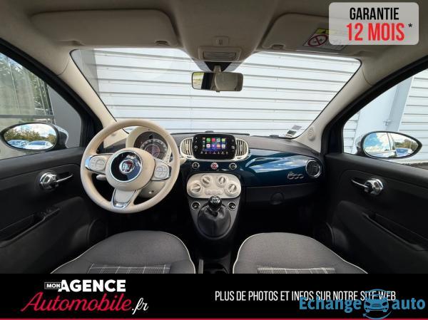 Fiat 500 LOUNGE 1.0 HYBRID 70ch  *PREMIERE MAIN / GARANTIE 12 MOIS