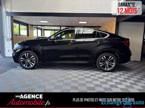 BMW X6 F16 M50D XDRIVE 3.0D 381 PACK M TOIT OUVRANT / HARMAN KARDON / AFFICHAGE TÊTE HAUTE / SUIVI C