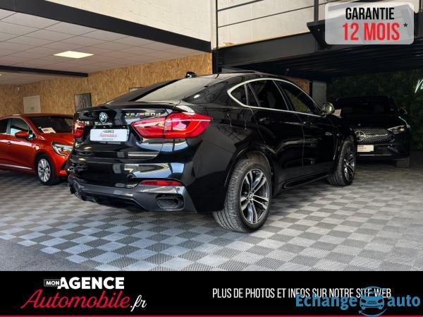 BMW X6 F16 M50D XDRIVE 3.0D 381 PACK M TOIT OUVRANT / HARMAN KARDON / AFFICHAGE TÊTE HAUTE / SUIVI C