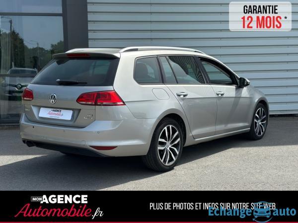 Volkswagen Golf 7 SW CARAT 1.6 TDI 105ch *Attelage Amovible*Phares LED*Entretien 100% VW / GARANTIE 