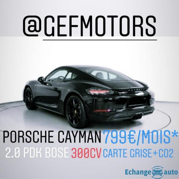 Porsche Cayman 718 300 PDK