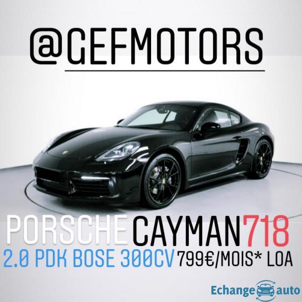 Porsche Cayman 718 300 PDK