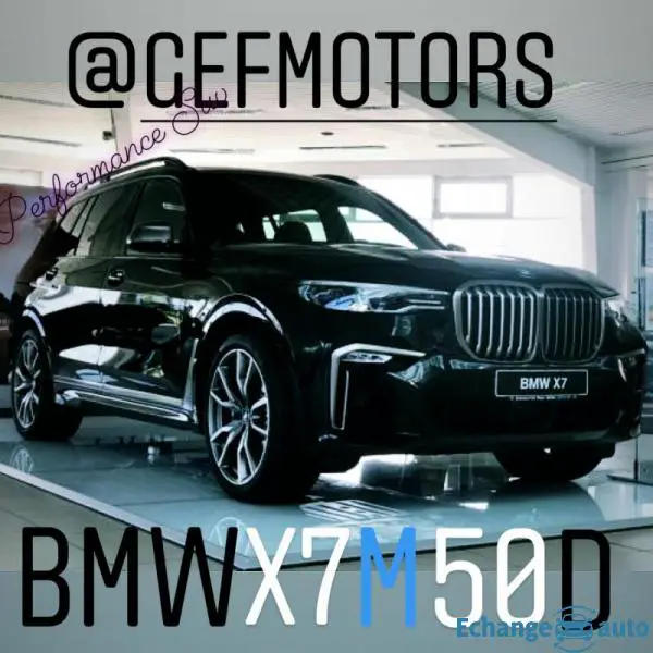 BMW Série 7 X7 M50D 1639e en LOA*