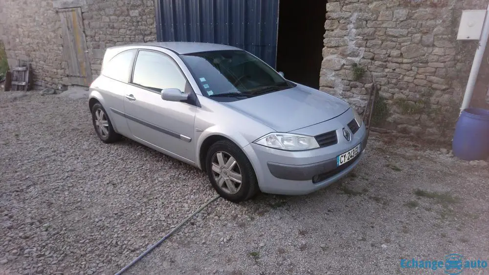 Échange Mégane 2 1.6 /16v