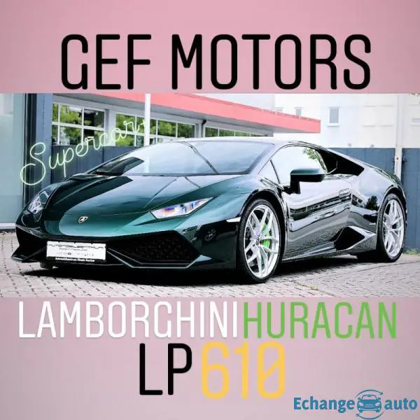 Lamborghini Huracán LP610 2766e* en LOA LLD CREDITS