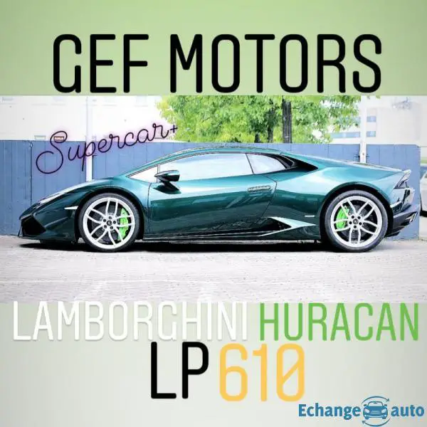 Lamborghini Huracán LP610 2766e* en LOA LLD CREDITS