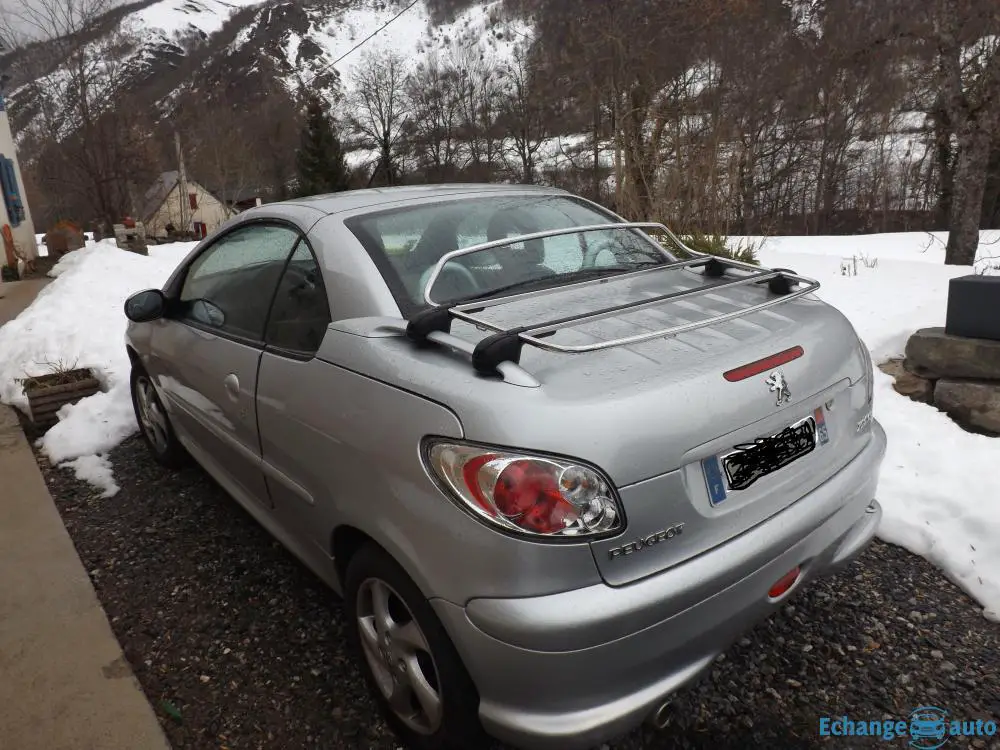 206  cabriolet   Quicksilver 95000 kms