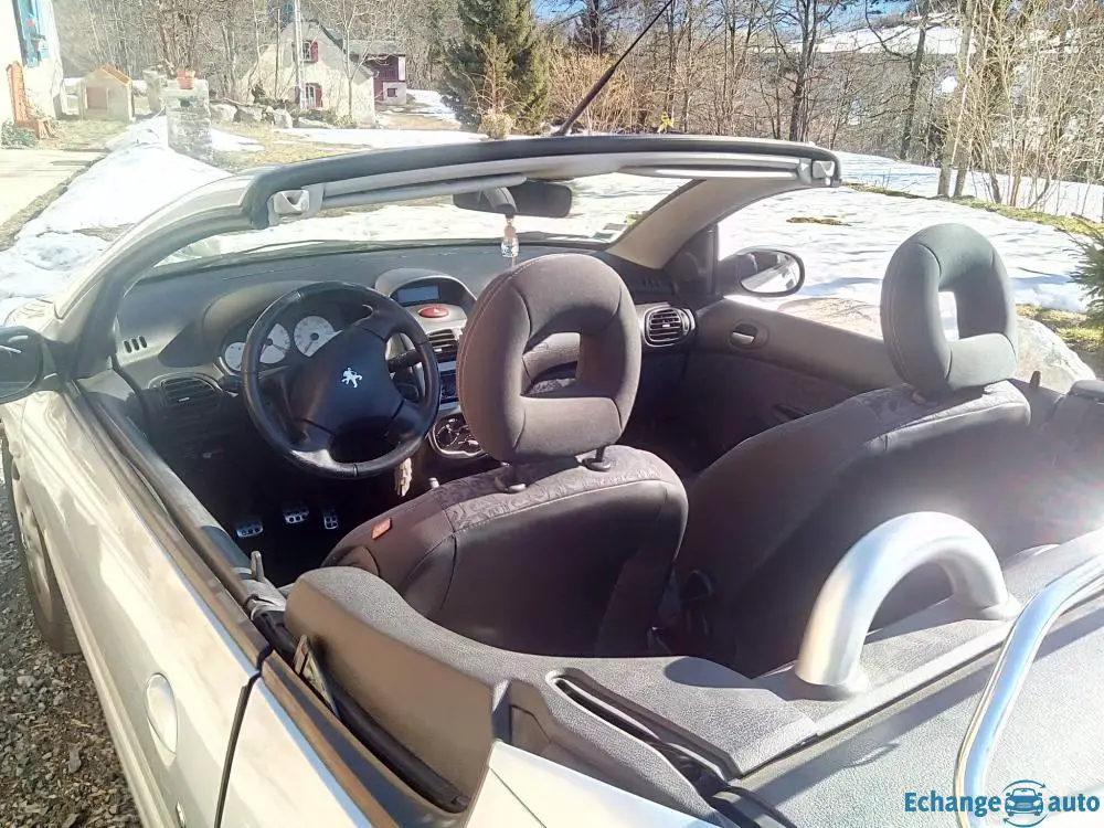 206  cabriolet   Quicksilver 95000 kms