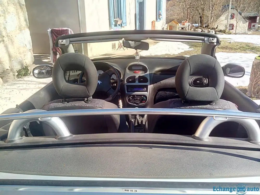 206  cabriolet   Quicksilver 95000 kms