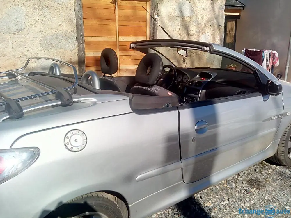206  cabriolet   Quicksilver 95000 kms
